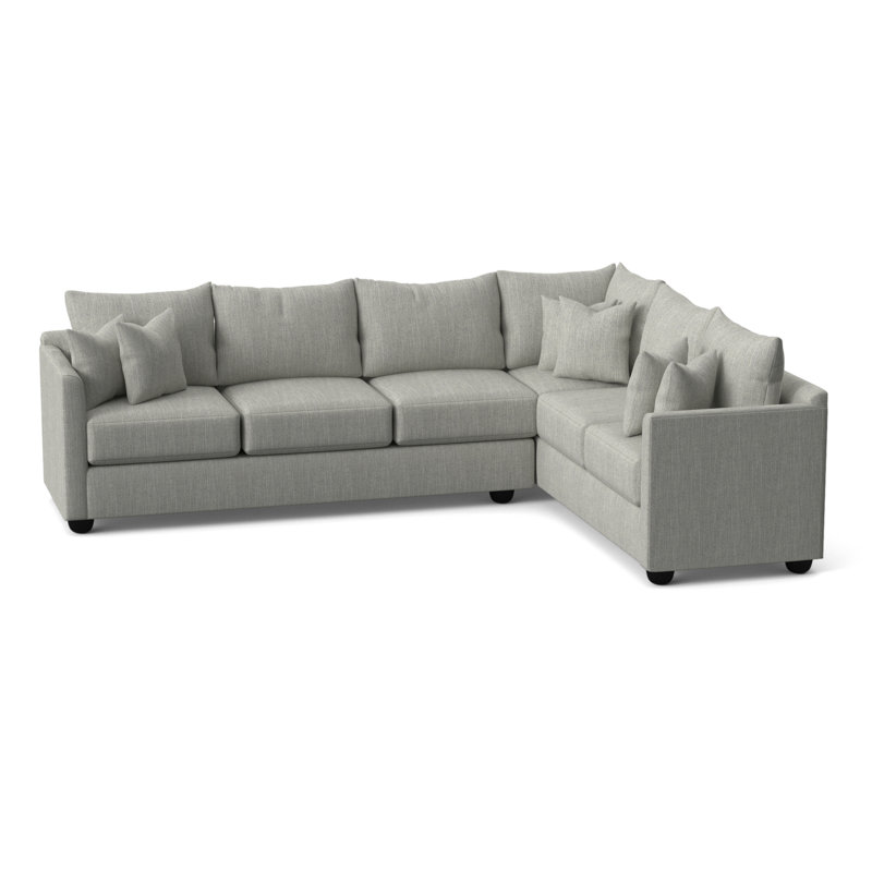 Wayfair Custom Upholstery™ Cecelia 2 Piece Upholstered Sectional